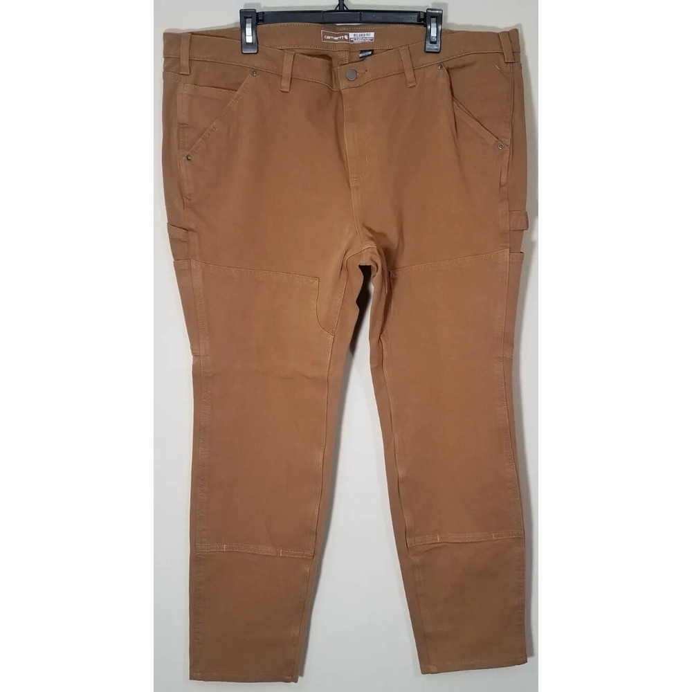 Carhartt Rugged Flex Relaxed Fit Twill Double Front Work Pant Women 20W BN4296‎